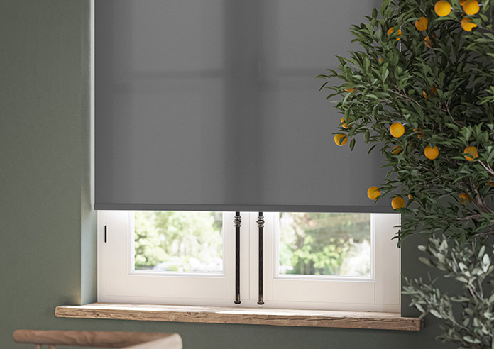 Roma, Fuscous Grey - Roller Blind - Image 5